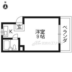 サンライズ嵯峨の物件間取画像